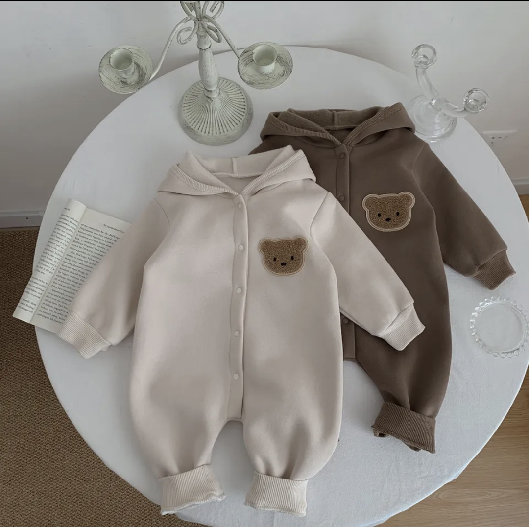 Unisex Teddy Bear Jersey Jumpsuit