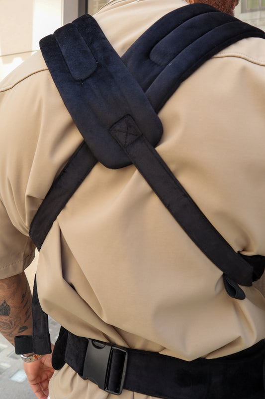 Black Velvet Nomad Air Baby Carrier