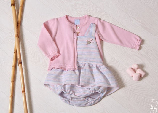 Pastel Striped Romper