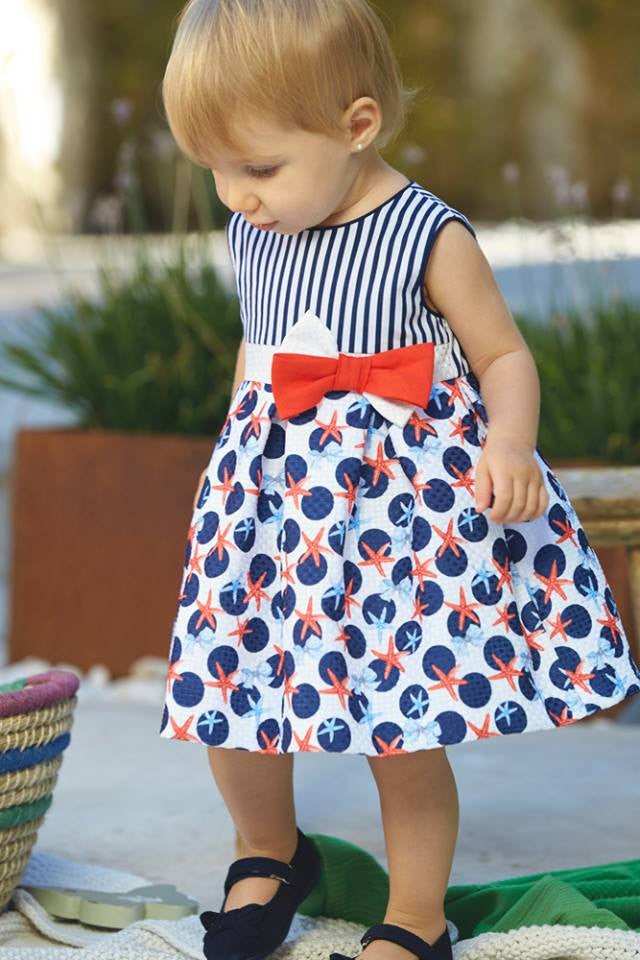 Starfish Print Dress