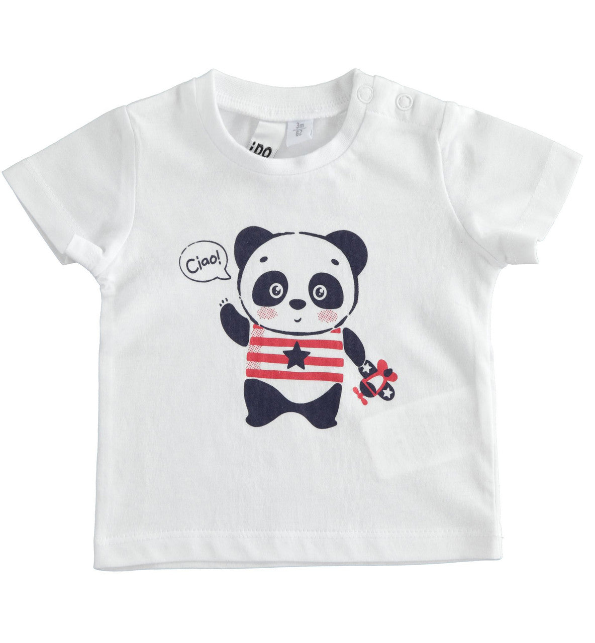 Panda Dungaree Set