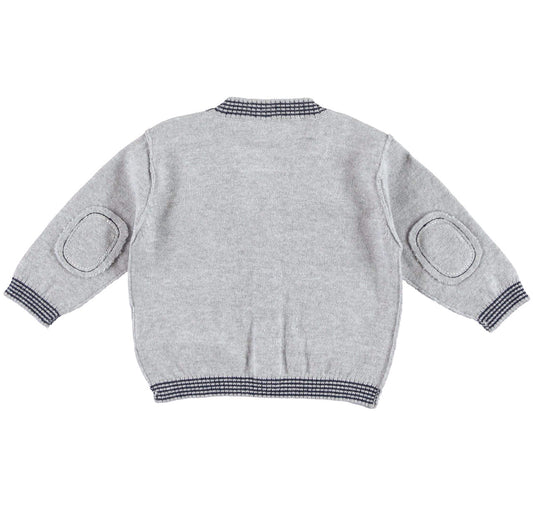 Blue and Grey Cardigan