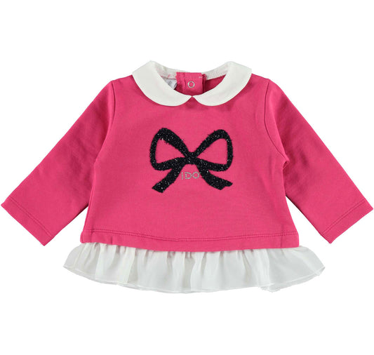 Pink Bow Sweater