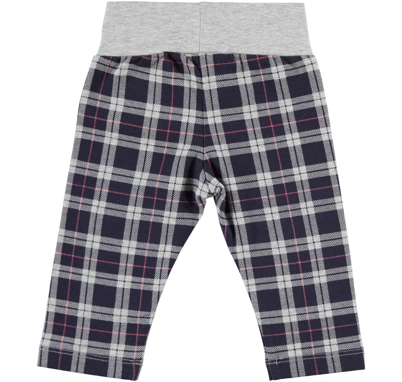 Grey/Blue Check Leggings