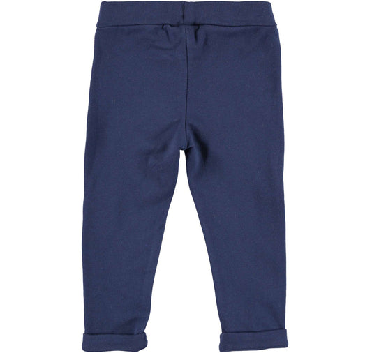 Girls Navy Joggers