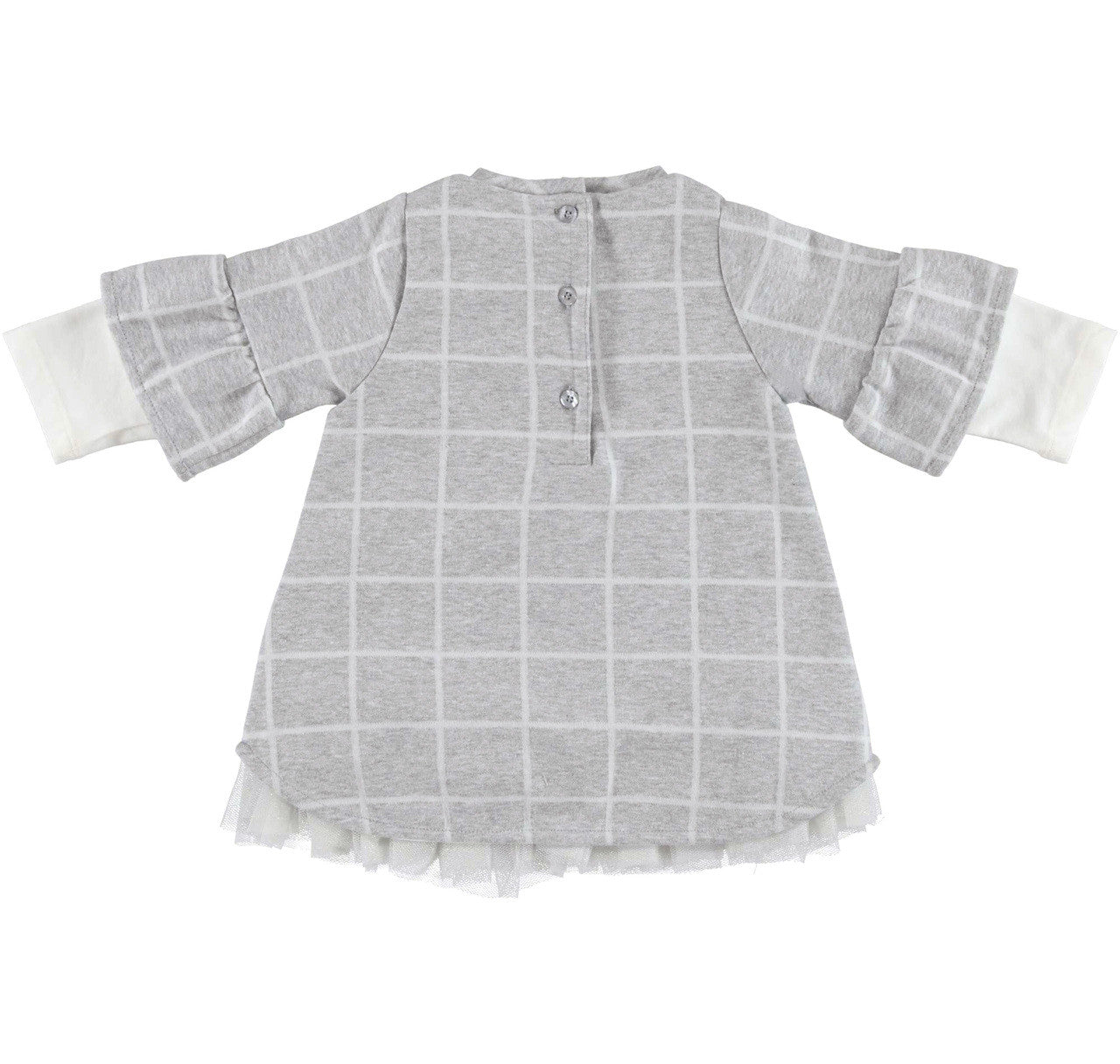 Grey Check Dress