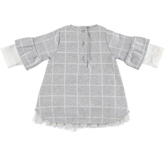 Grey Check Dress