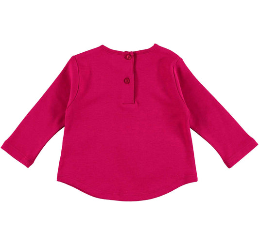 Pink Fluffy Heart Top