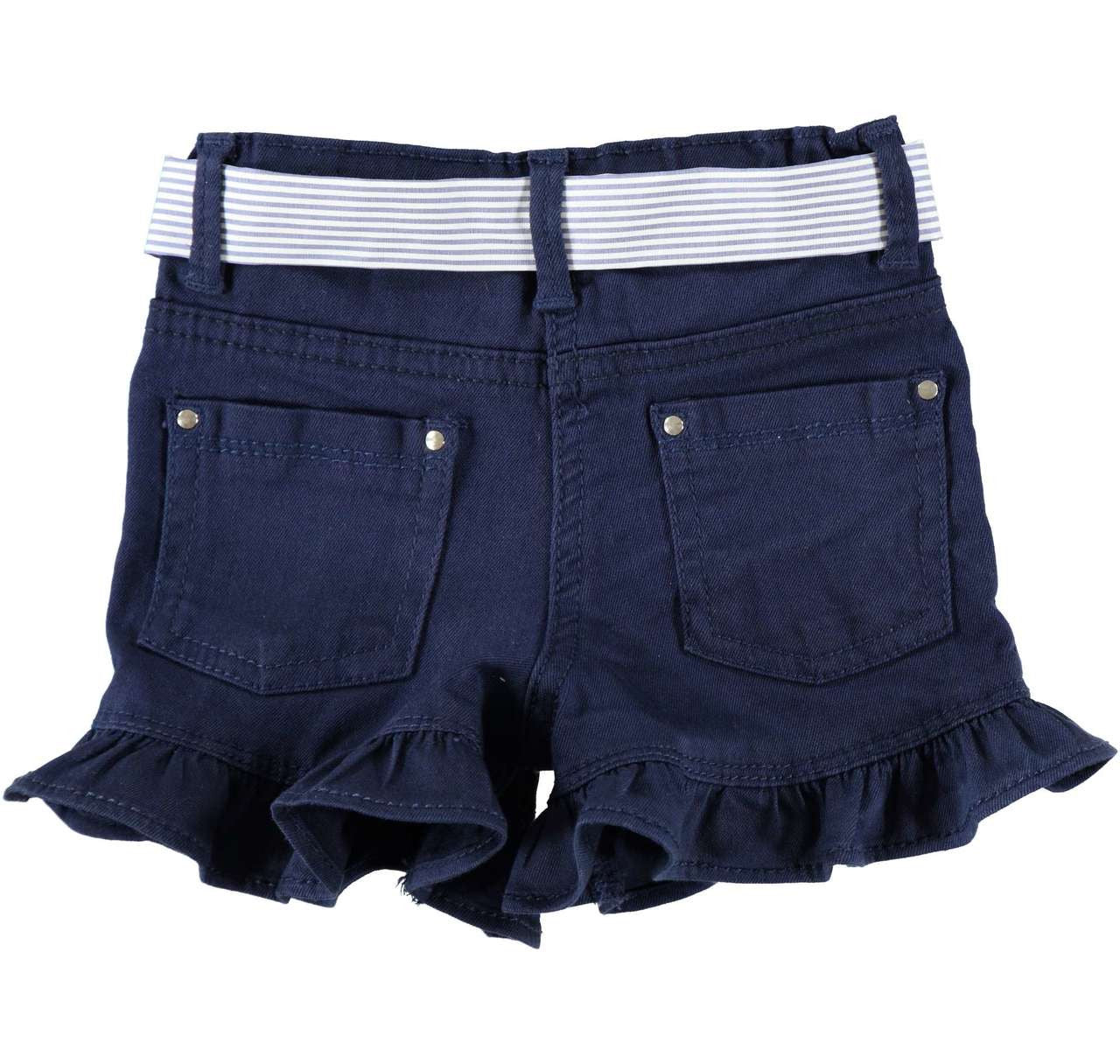 Navy Woven Shorts