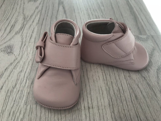 Pink Bow Bootie