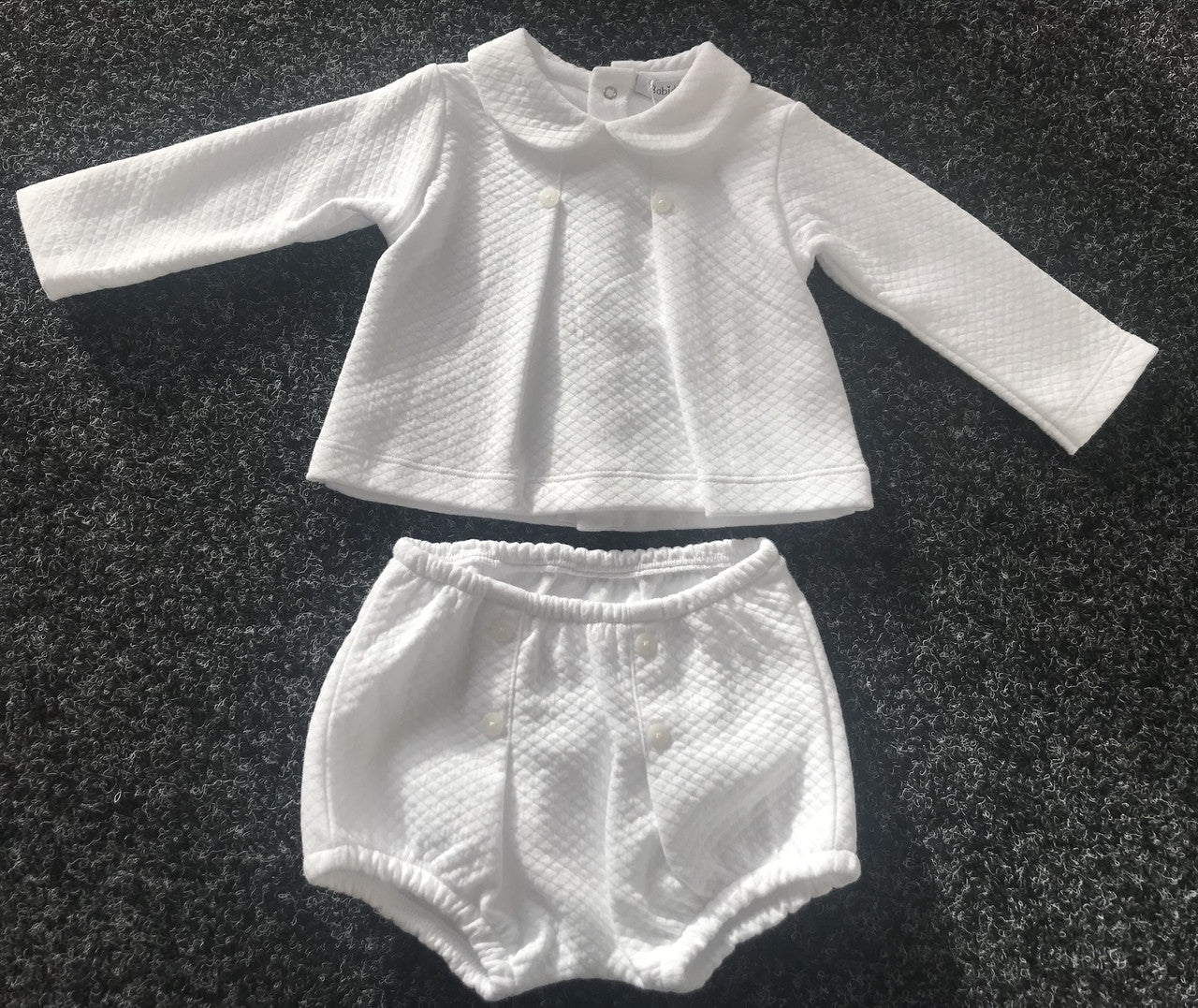 White Cotton Two Piece
