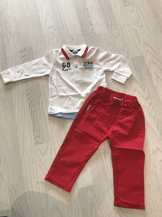 Long Sleeved Polo Shirt