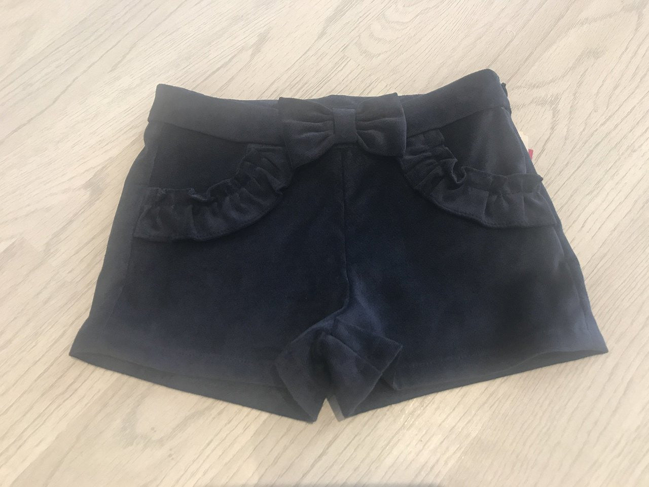 Velvet Navy Shorts