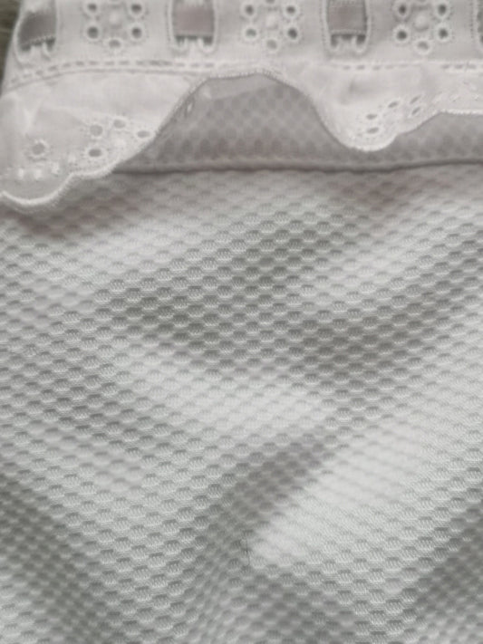 Granlei White Waffle Jam Pant