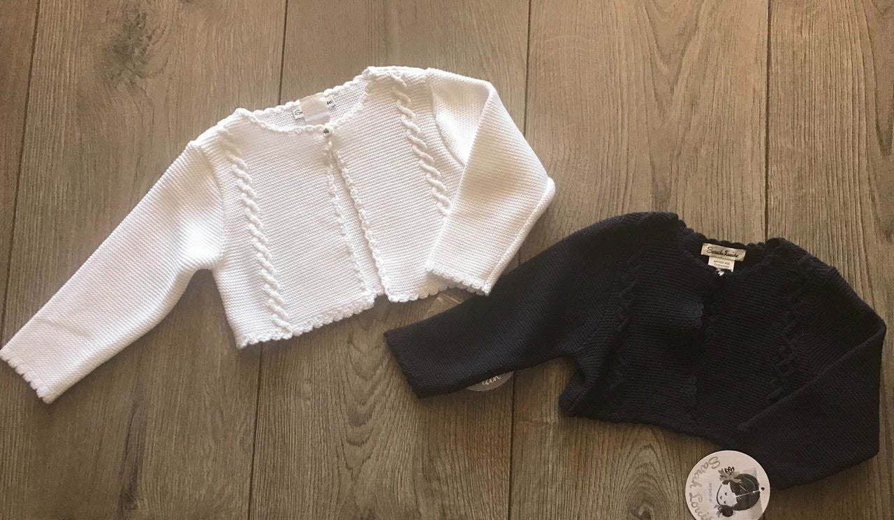 Navy Bolero Cardigan