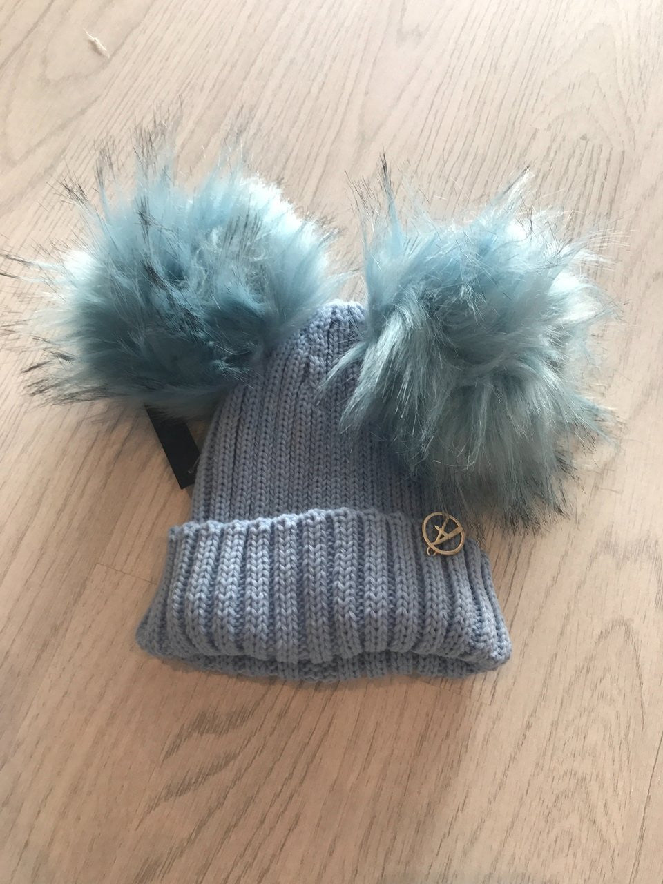 Bowtique London Double Pom Beanie Little Treasures Boutique