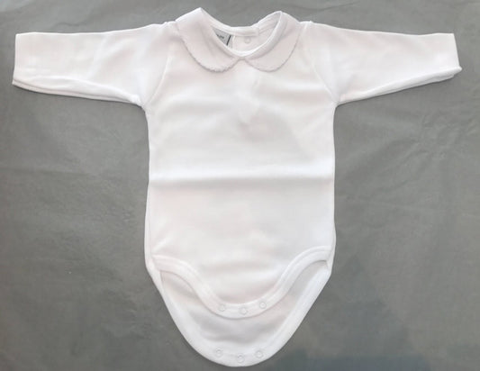 Long sleeved Peter Pan vest