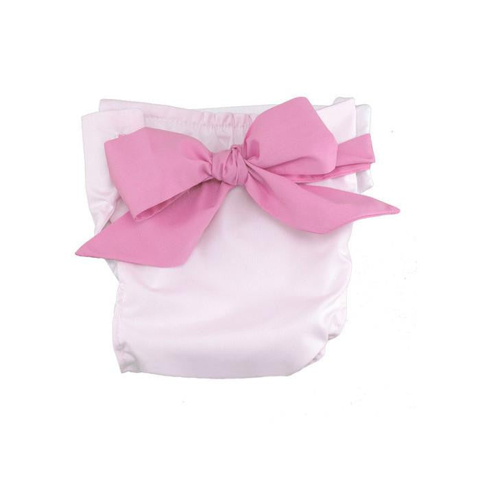 Baby Bow Bloomer-Plantation Pink/Hampton's Hot Pink