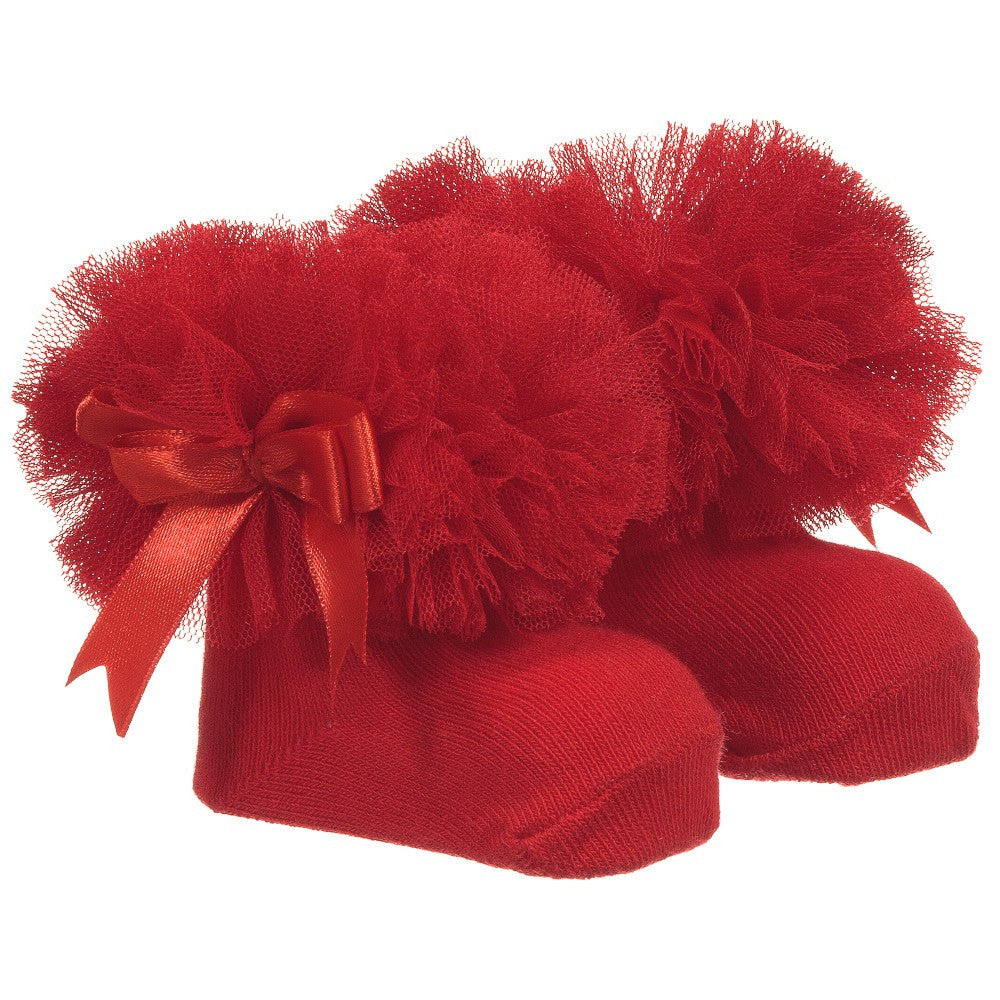 Red Tutu Ankle Sock