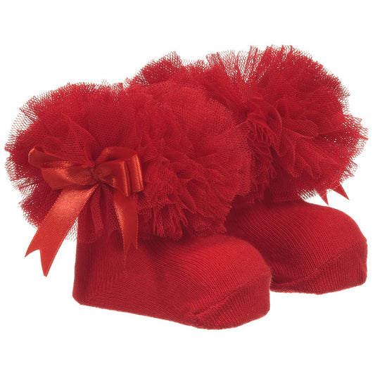 Red Tutu Ankle  Sock