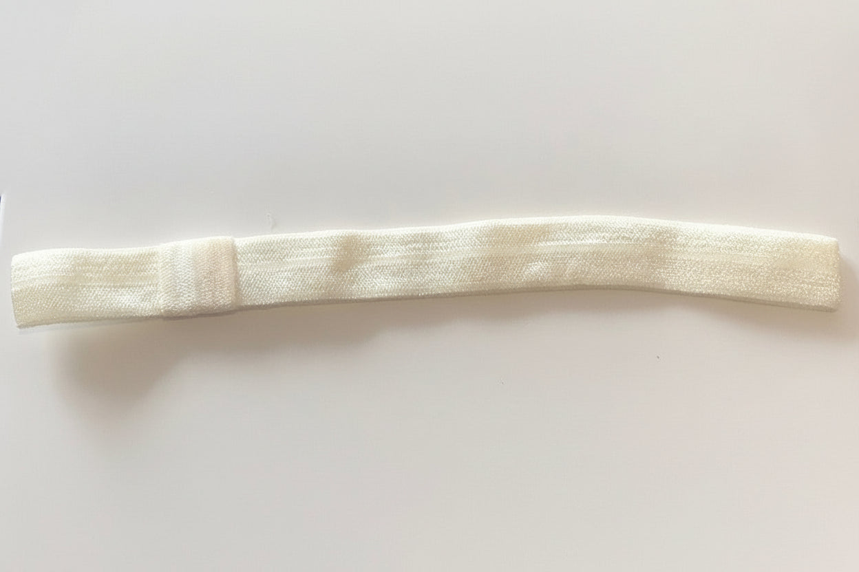 Cream Baby Head band
