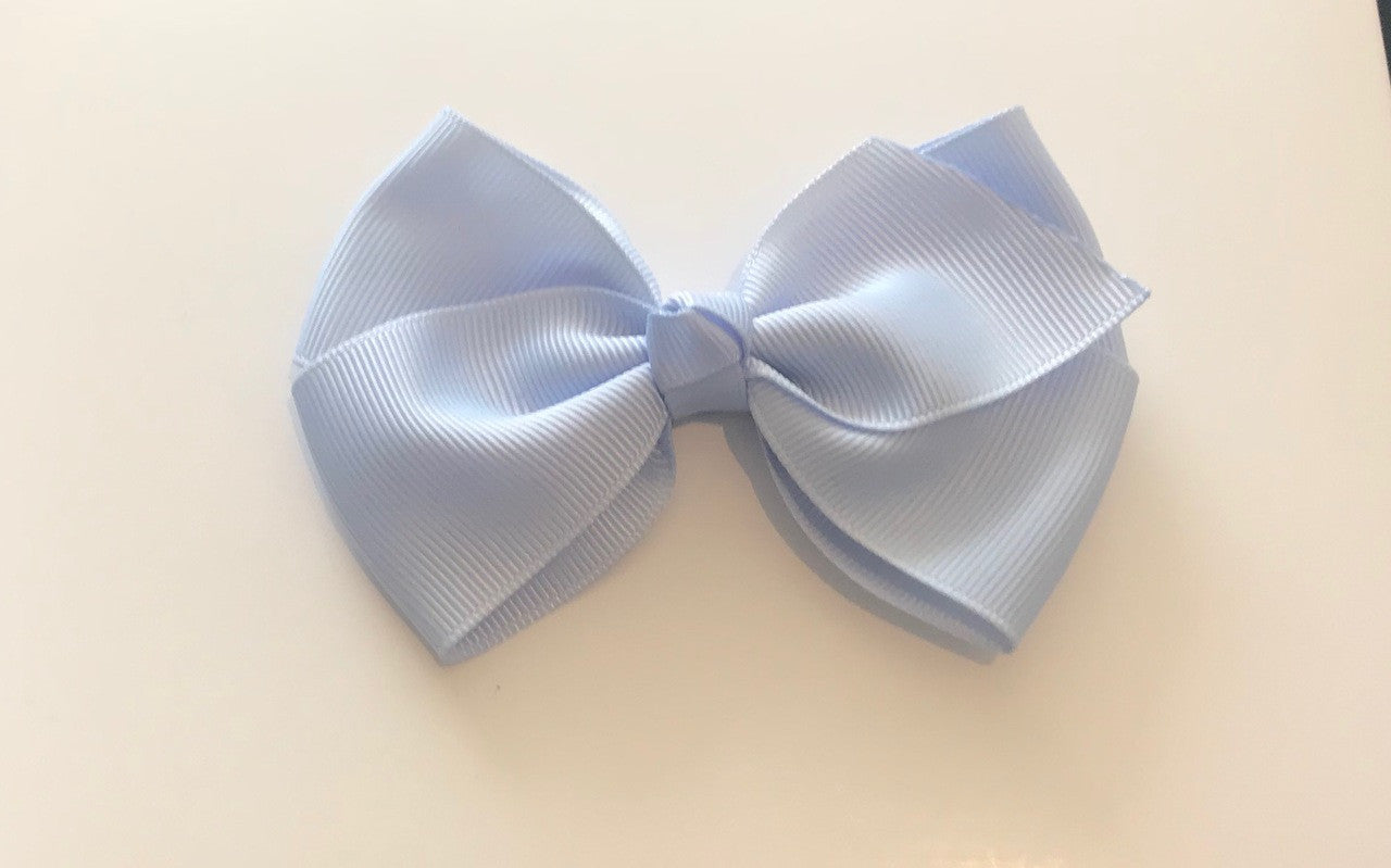 4" Blubird Blue Flat Bow