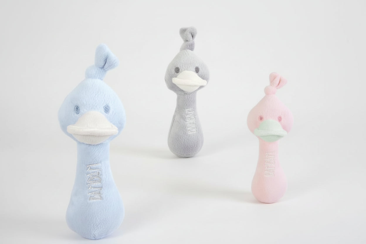 BAMBAM duck rattles