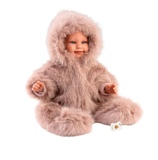 Alicia Crying Baby Doll in Teddy Suit