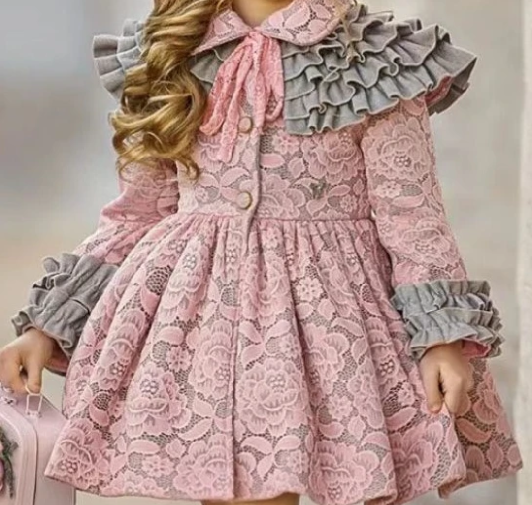 Pink Vintage Style Coat