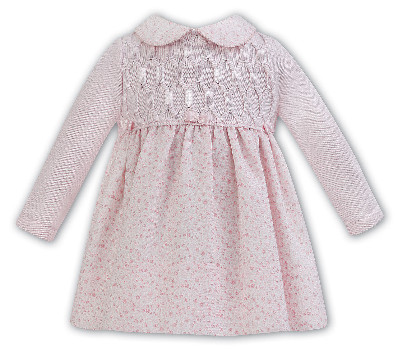 Pink/Ivory Floral Dress