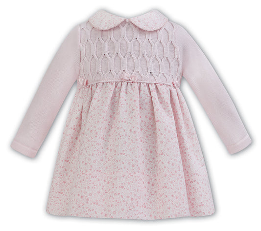 Pink/Ivory Floral Dress