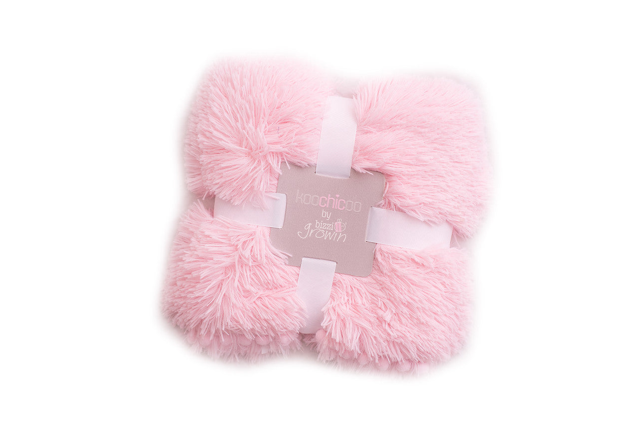 Koochicoo Blanket - Blush Pink
