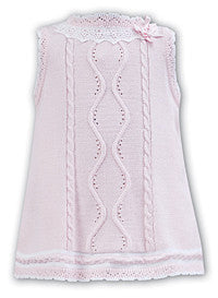 Pink Knit Baby Dress