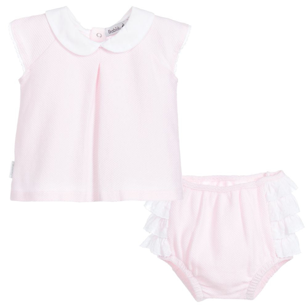 Pink Two Piece Jam Pant Set