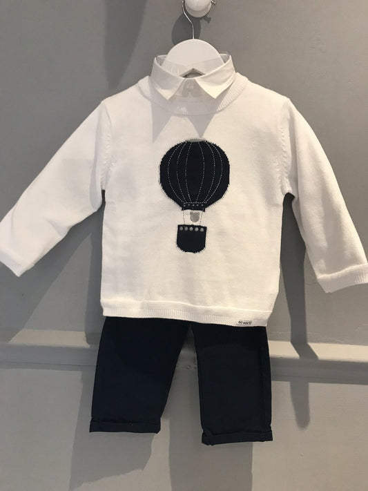 White Balloon Jumper