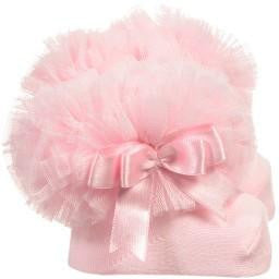 Pink Tutu style ankle sock