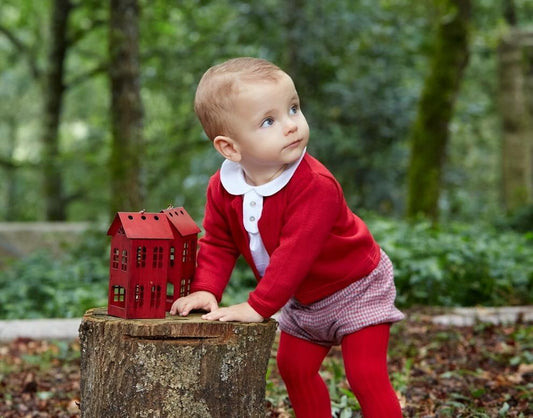 Red Tartan 3pc Outfit