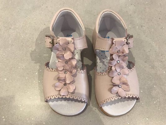 Pink Flower Sandals