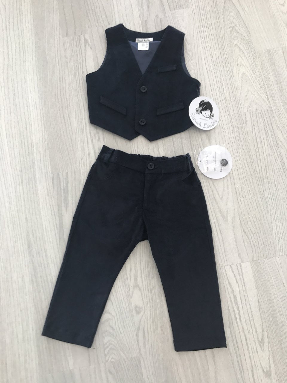 Navy Corduroy Set