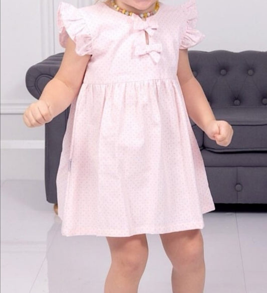 Little Dots Pink Dress
