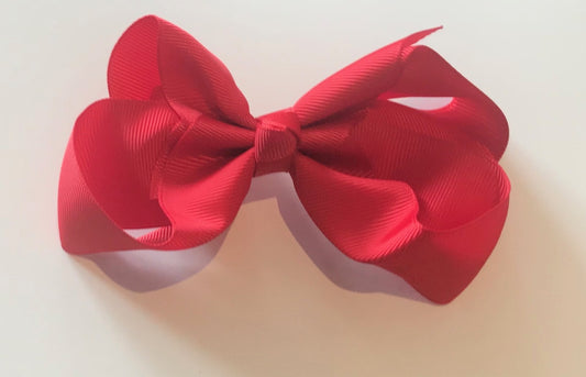 4" Red Classic Bow