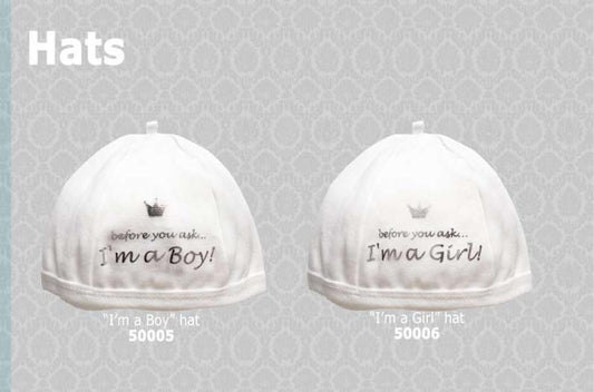 BAMBAM I'm a boy...I'm a girl... Hats