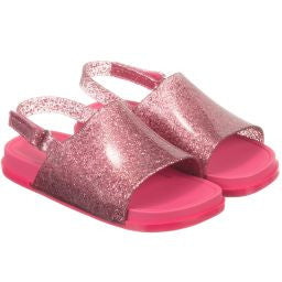 Pink Glitter Sliders