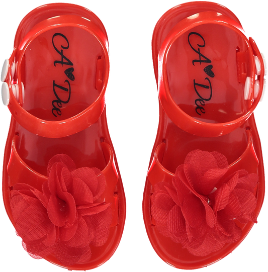 Suzy Poppy Red Sandal
