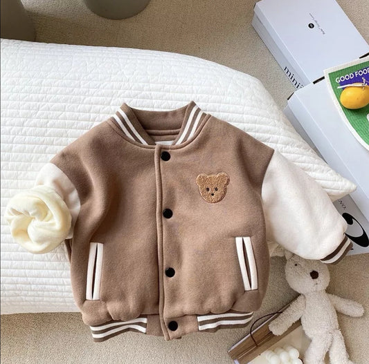 Teddy Bear Bomber Jacket