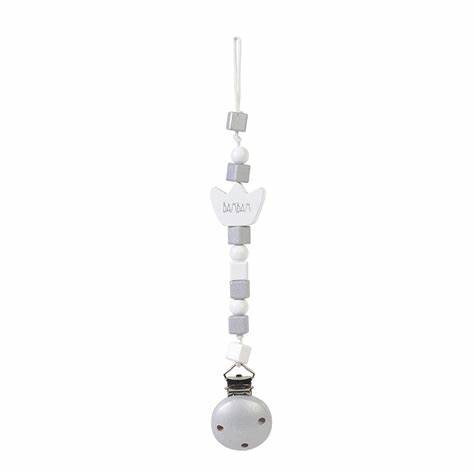 Grey Crown BamBam Dummy Clip